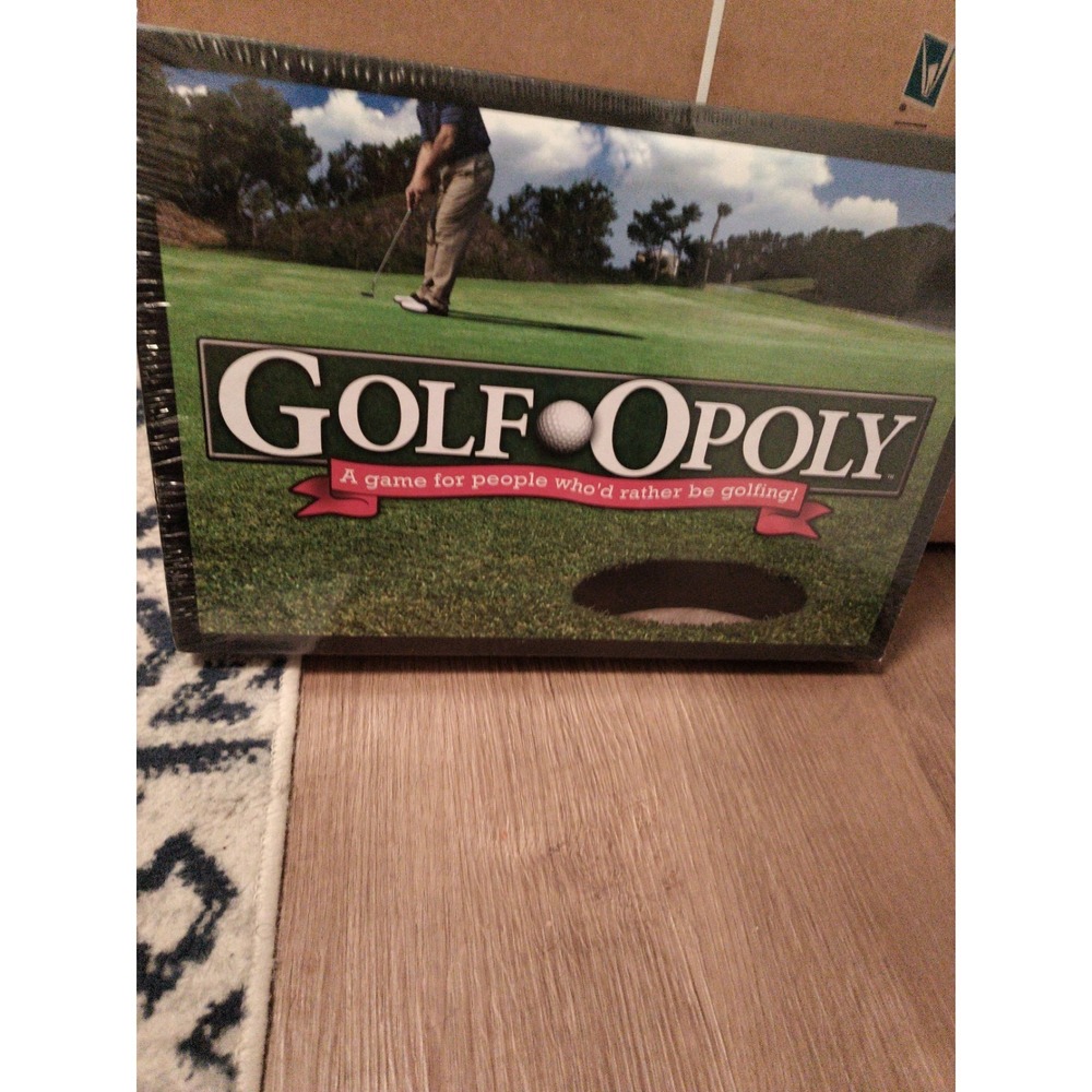 GolfOpoly Monopoly Golfing Board Game Late for the Sky BRAND NEW! Golf Opoly
